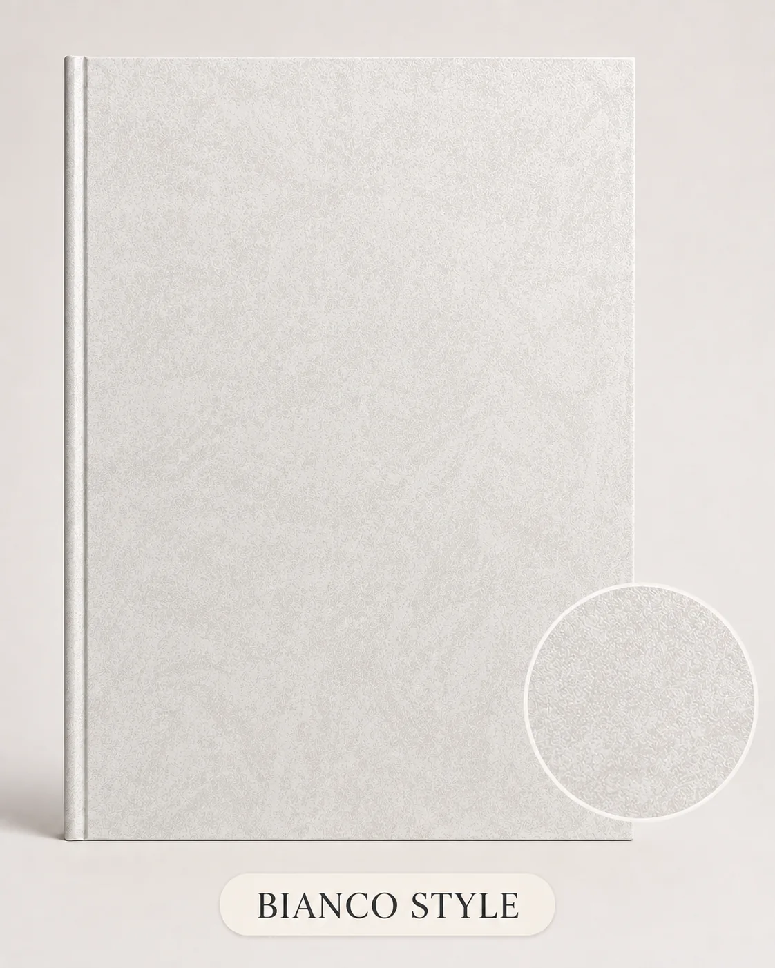 Copertina tesi colore bianco style
