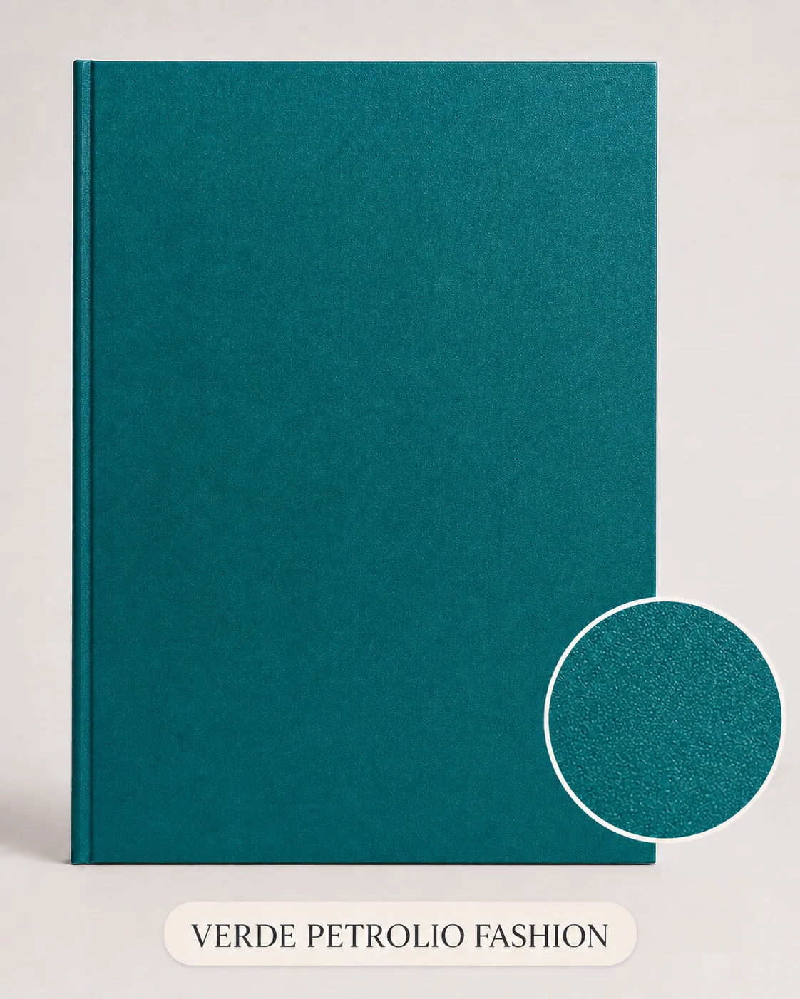 Copertina tesi Verde Petrolio Fashion