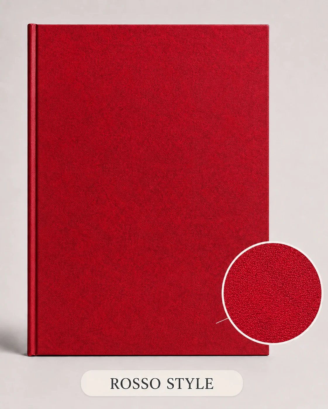 Copertina tesi colore rosso style